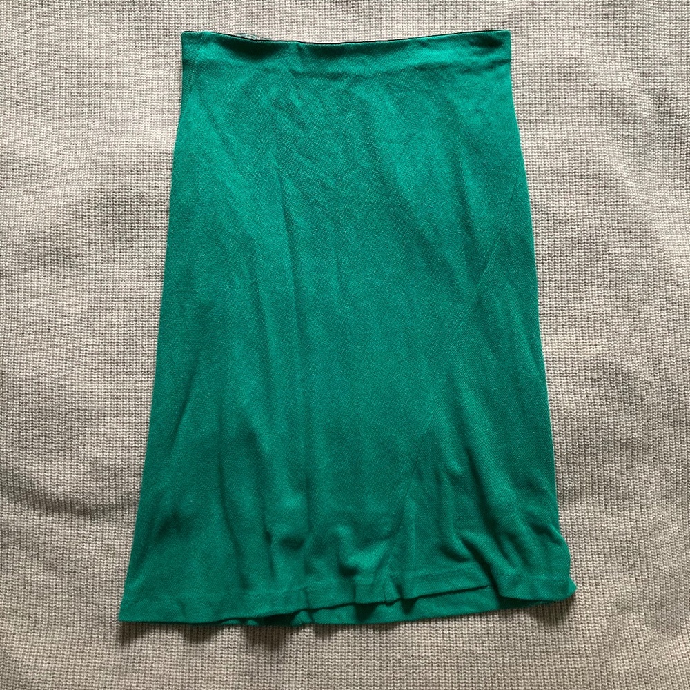 Missoni Green Knit Skirt